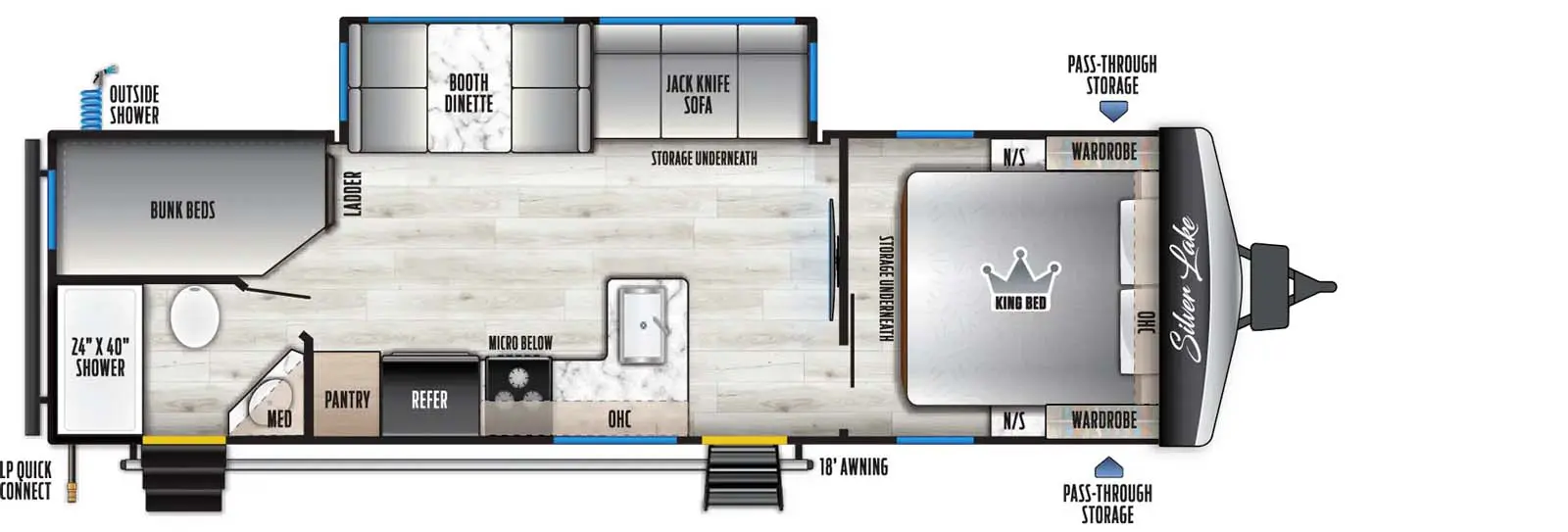 2700BH Floorplan Image